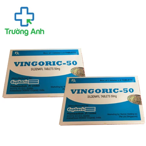 Vingoric 50 - Thuốc điều trị rối loạn cương dương hiệu quả của Ấn Độ