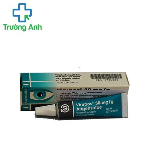 Virupos 30 mg/g - Thuốc mỡ tra mắt hiệu quả