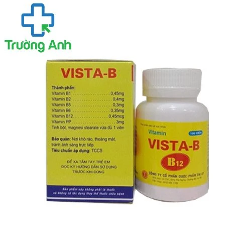 Vista-B - Giúp bổ sung vitamin nhóm B và khoáng chất hiệu quả