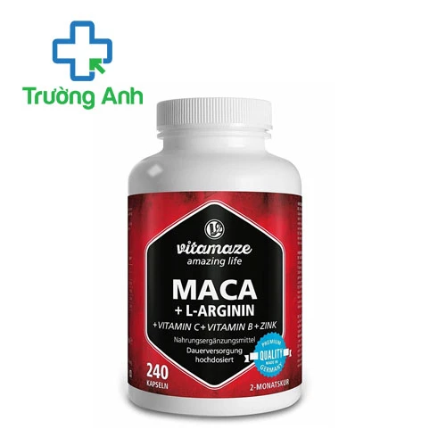 Vitamaze Maca L-Arginin (240 viên) - Viên uống tăng cường sinh lý hiệu quả 
