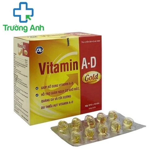 Vitamin A-D Gold PV - Giúp bổ sung vitamin A, D hiệu quả
