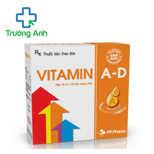 Vitamin AD PP.Pharco - Phòng và điều trị các trường hợp thiếu vitamin A, D hiệu quả