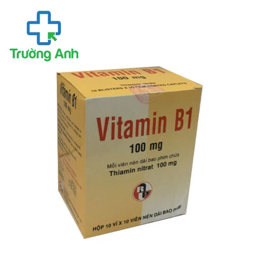 Vitamin B1 100mg Mediplantex - Thuốc điều trị thiếu hụt vitamin B1 hiệu quả