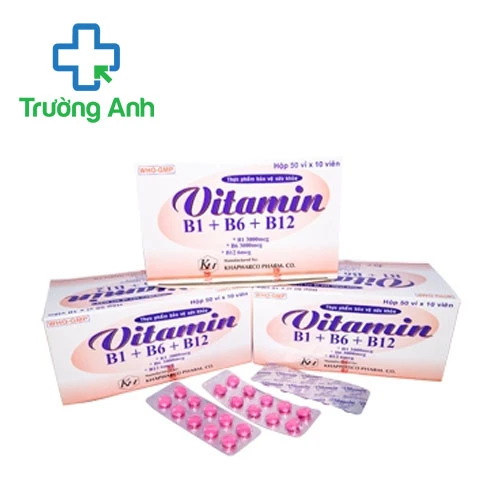 Vitamin B1B6B12 Khapharco - Bổ sung vitamin nhóm B hiệu quả