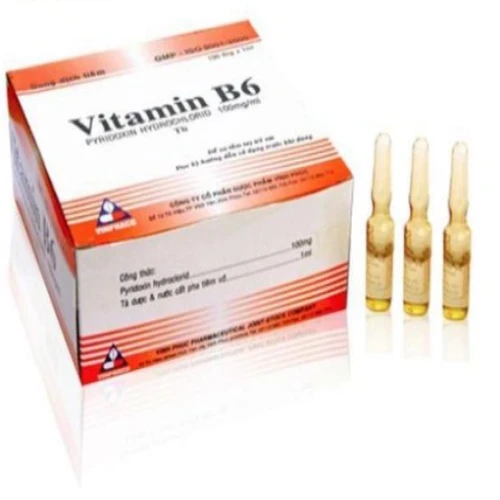 Vitamin B6 100mg/1ml Vinpharco - Thực phẩm bổ sung vitamin B6 hiệu quả