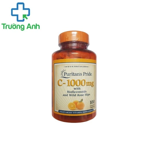 Vitamin C 1000mg Puritans Pride 100 viên - Giúp bổ sung vitamin C hiệu quả của Mỹ