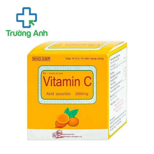 Vitamin C 500mg Khapharco - Phòng và điều trị thiếu Vitamin C hiệu quả