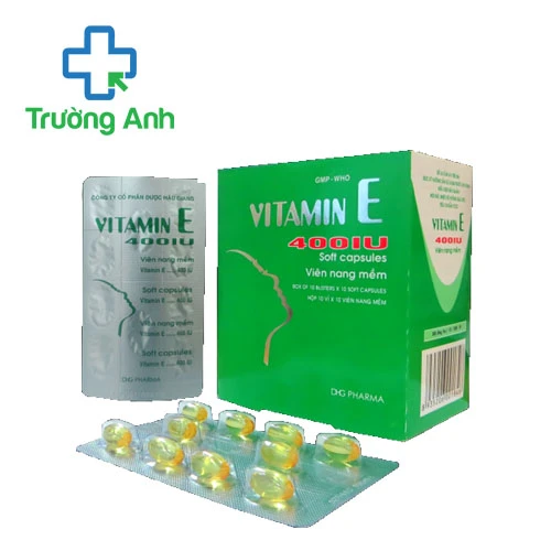 Vitamin E 400IU DHG - Viên uống bổ sung vitamin E hiệu quả