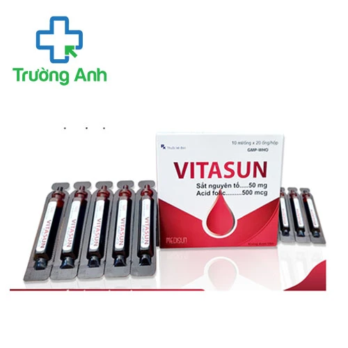 Vitasun (dung dịch uống) - Thuốc điều trị và phòng ngừa thiếu máu hiệu quả