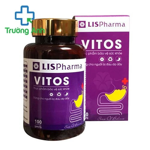 Vitos - Hỗ trợ điều trị viêm loét dạ dày tá tràng hiệu quả