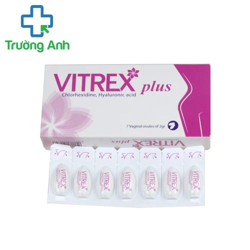 Vitrex plus - Thuốc đặt giúp điều trị viêm nhiễm âm đạo của Ý