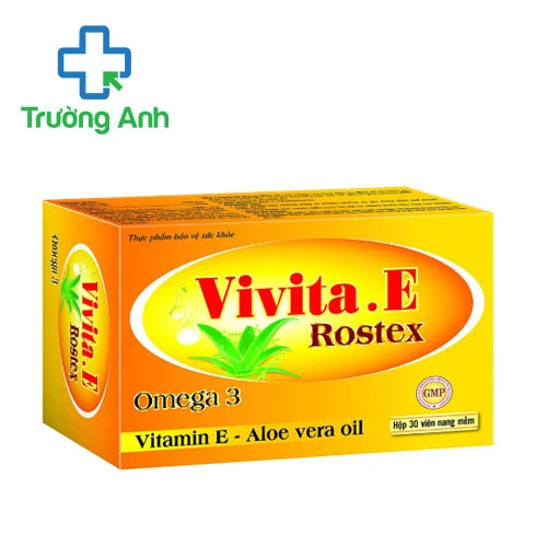 Vivita.E Omega3 Rostex - Viên uống giúp bổ sung vitamin E hiệu quả