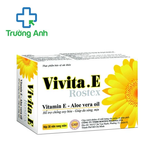 Vivita.E Rostex - Hỗ trợ bổ sung vitamin E hiệu quả