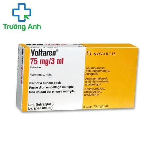 Voltaren injection - Thuốc giảm đau, hạ sốt hiệu quả của Novartis