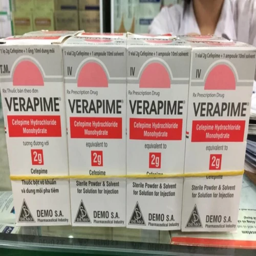 Verapime 2g - Thuốc kháng khuẩn hiệu quả của Hy Lạp