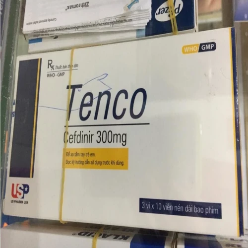 Tenco - Thuốc điều trị nhiễm khuẩn từ nhẹ đến vừa hiệu quả 