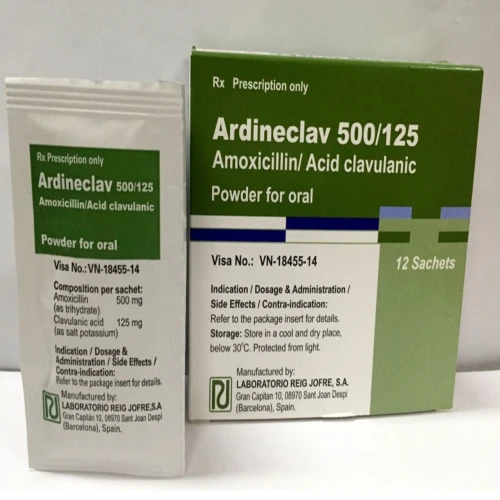 Ardineclav gói - Thuốc điều trị viêm hiệu quả của Tây Ban Nha