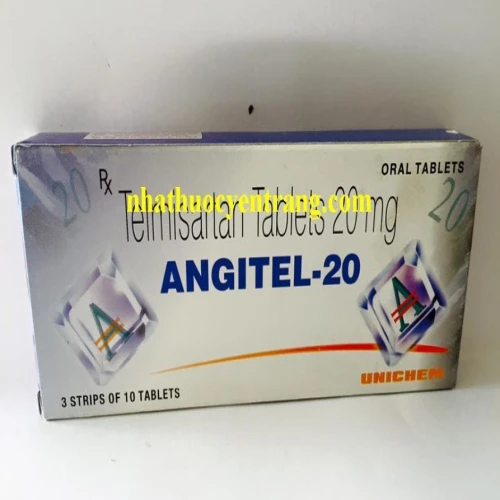 Angitel - 20 - Thuốc điều trị tăng huyết áp hiệu quả của Ấn Độ 
