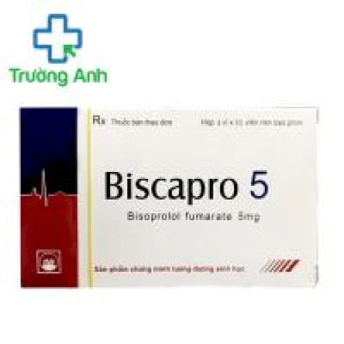 BISCAPRO 5 - Thuốc điều trị huyết áp, tim mạch của Pymepharco