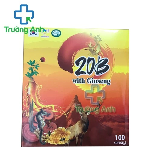 20B with Ginseng USA Pharma - Viên uống giúp tăng cường sức khỏe hiệu quả