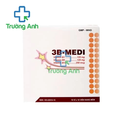 3B-Medi (viên nang) - Giúp bổ sung Vitamin nhóm B cho cơ thể hiệu quả