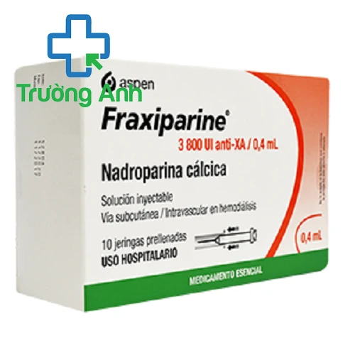 Fraxiparine 0.4ml Aspen - Điều trị rối loạn huyết khối, cục máu đông hiệu quả