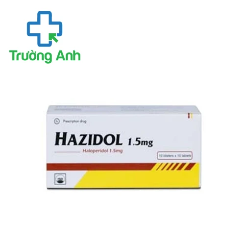 Hazidol 1,5mg - Thuốc điều trị bệnh tâm thần của Pymepharco