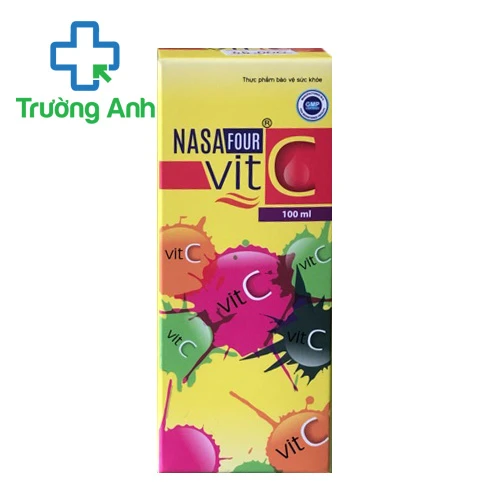 Nasafour Vit C - Siro bổ sung vitamin C cho cơ thể hiệu quả