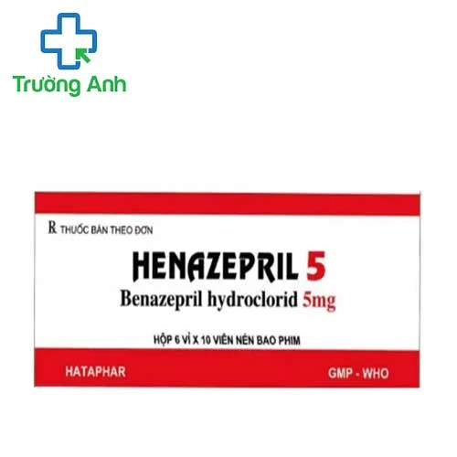 Henazepril 5 - Thuốc điều trị bệnh tăng huyết áp hiệu quả