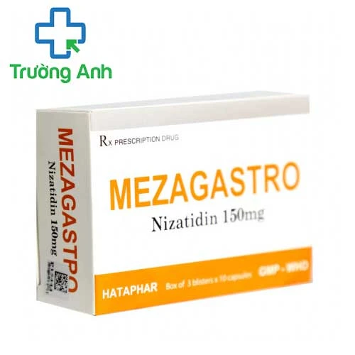 Mezagastro - Thuốc điều trị viêm loét dạ dày, tá tràng hiệu quả