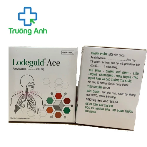Lodegald-Ace - Thuốc tiêu nhầy do viêm phế quản của Phương Đông