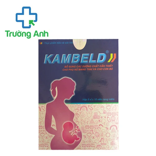Kambeld - Bổ sung vitamin, dưỡng chất cho mẹ bầu của Thanh Hằng