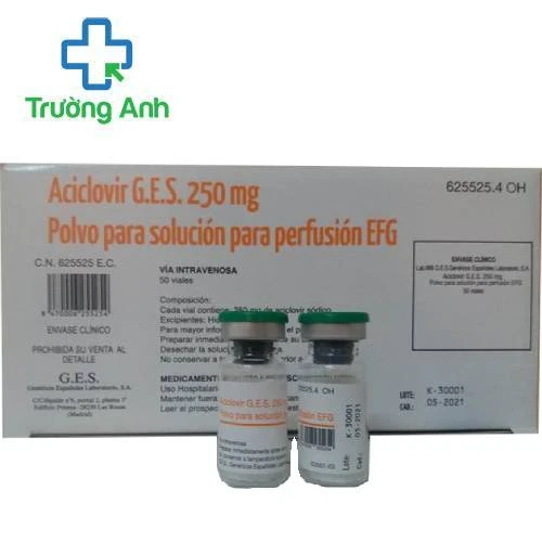 Aciclovir G.E.S 250mg - Thuốc kháng virus hiệu quả của Genfarma
