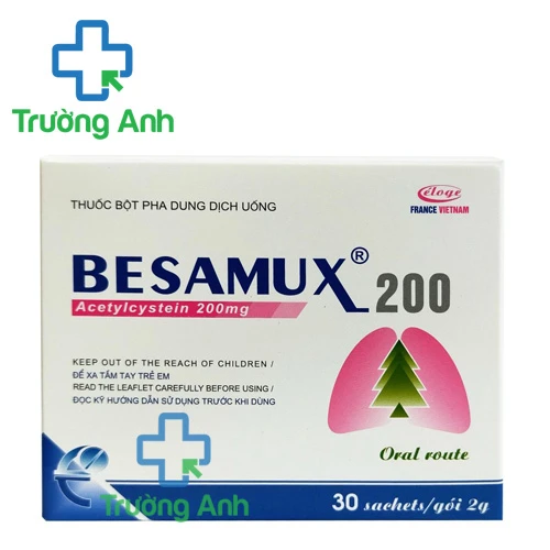 Besamux 200mg -Thuốc điều trị bệnh đường hô hấp của Éloge
