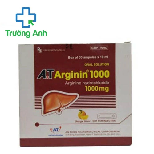 A.T Arginin 1000 - Thuốc điều trị hỗ trợ các rối loạn khó tiêu hiệu quả