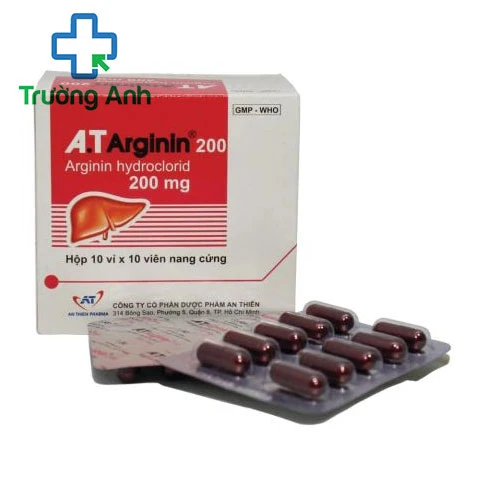A.T Arginin 200 - Thuốc điều trị hỗ trợ các bệnh lý gan mật của An Thiên