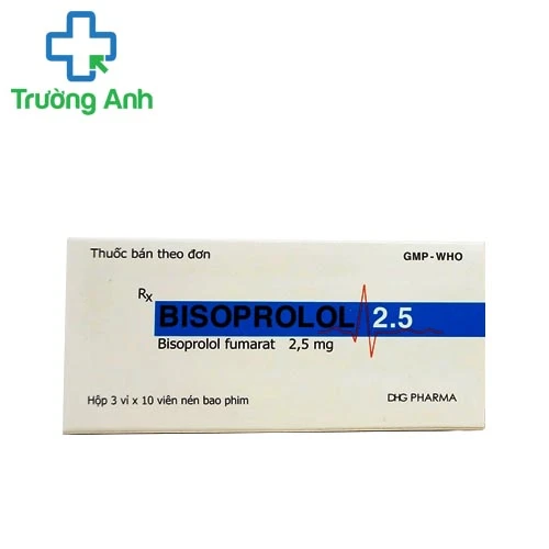 A.T Bisoprolol 2.5 - Thuốc điều trị huyết áp cao hiệu quả