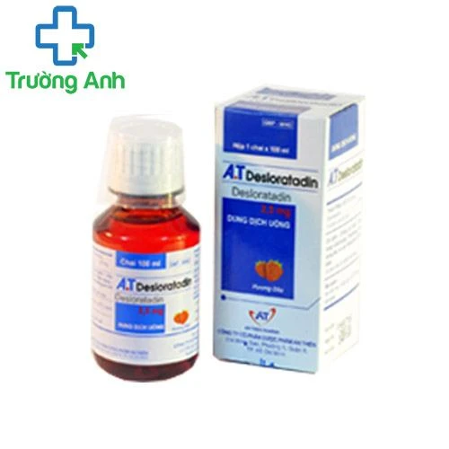 A.T Desloratadin (chai 100ml) - Thuốc chống dị ứng hiệu quả