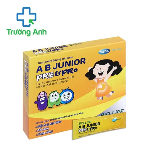AB Junior Pre & Pro Unison Pharm - Hỗ trợ bổ sung lợi khuẩn cho cơ thể