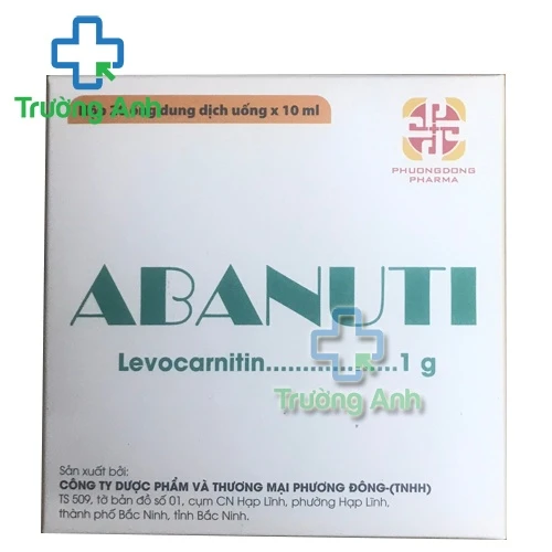 Abanuti - Giúp điều trị thiếu hụt Carnitine hiệu quả