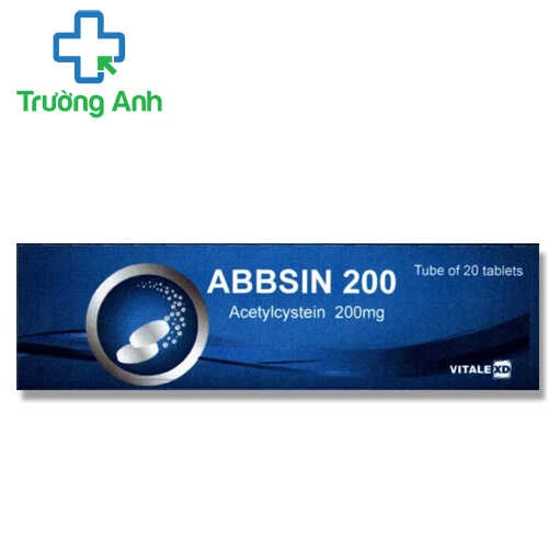 Abbsin 200 - Thuốc điều trị rối loạn tiết dịch phế quản của Estonia