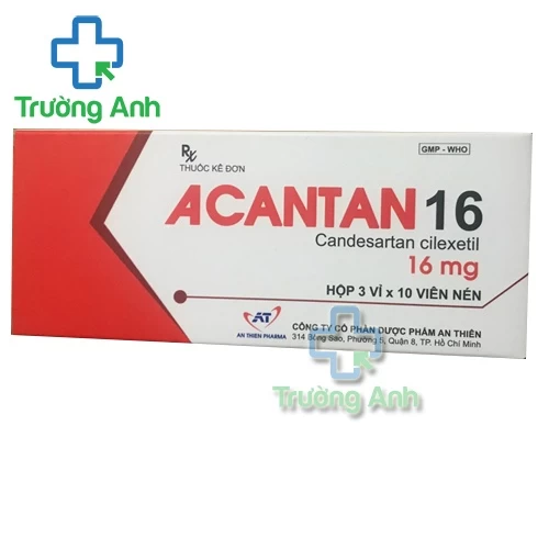 ACANTAN 16mg - Thuốc điều trị tăng huyết áp của An Thien Pharma