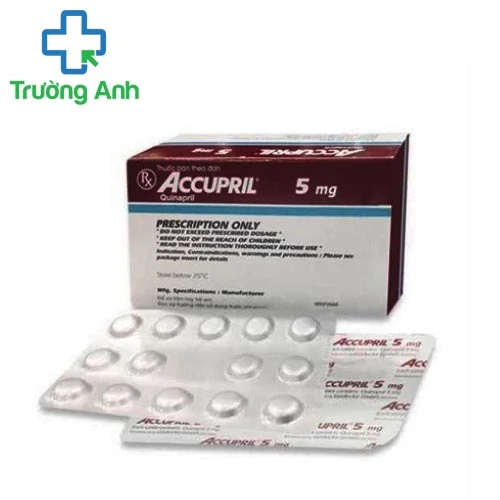 Accupril 5mg - Thuốc điều trị cao huyết áp hiệu quả