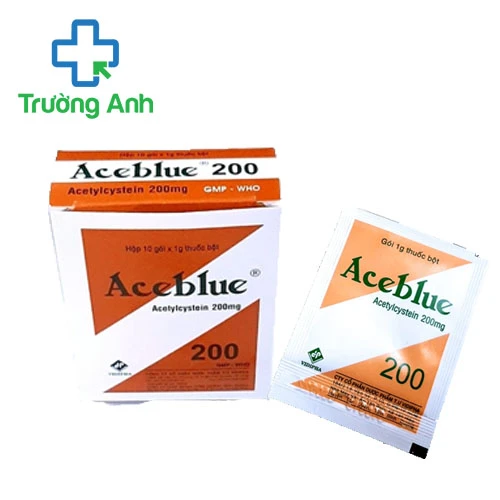 Aceblue 200 - Thuốc tiêu nhày hiệu quả Vidipha