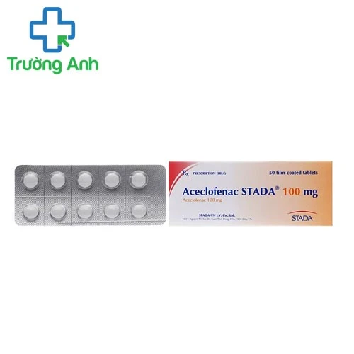 Aceclofenac Stada 100mg - Thuốc kháng viêm, giảm đau hiệu quả
