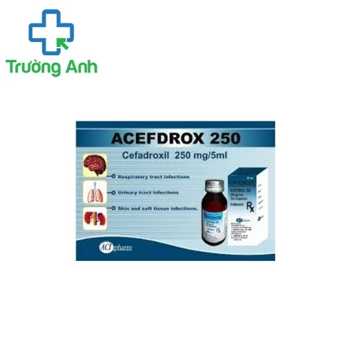 Acefdrox 250 - Thuốc điều trị nhiễm khuẩn hiệu quả của Ấn Độ