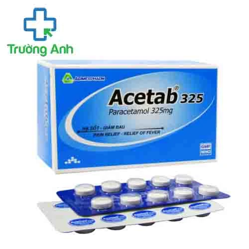Acetab 325mg Agimexpharm - Thuốc hạ sốt - giảm đau hiệu quả