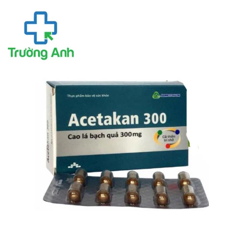 Acetakan 300 - Hỗ trợ tăng cường lưu thông máu hiệu quả
