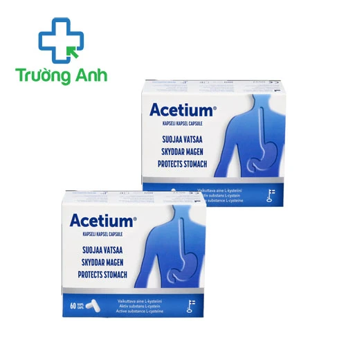 Acetium 100mg Daiichi Sankyo - Viên uống trị loét dạ dày tá tràng