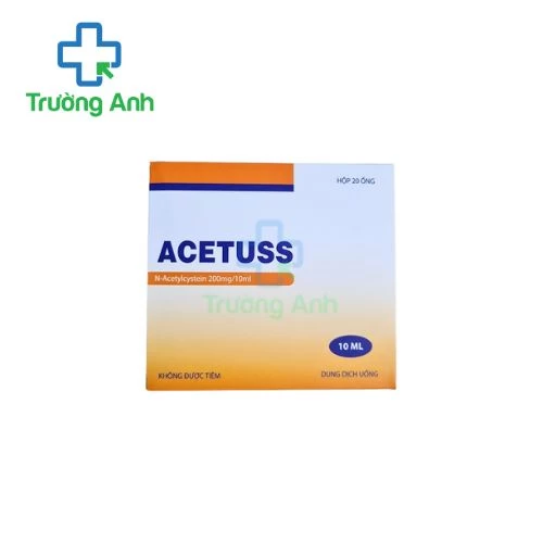 Acetuss 200mg/10ml Hamedi - Thuốc làm tiêu chất nhầy